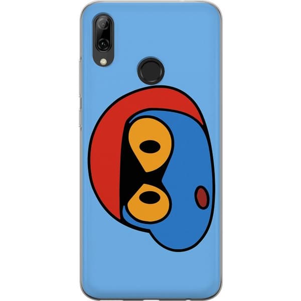 Huawei P smart 2019 Läpinäkyvä kuori Bold Bot Head