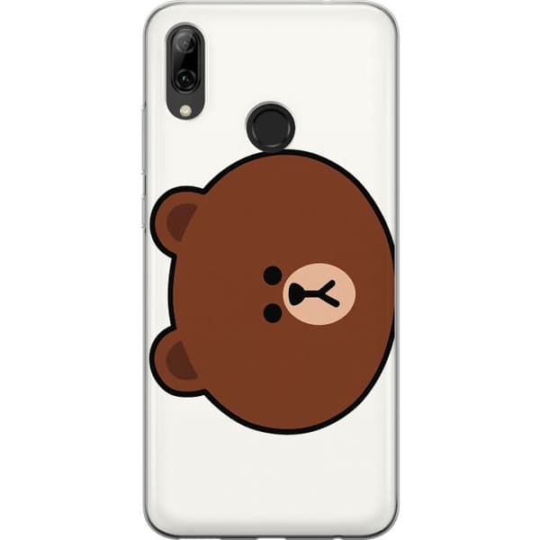 Huawei P smart 2019 Läpinäkyvä kuori line friends brown