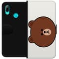 Miniatyrbillede 1 af 3: Huawei P smart 2019 Tegnebogsetui line friends brown