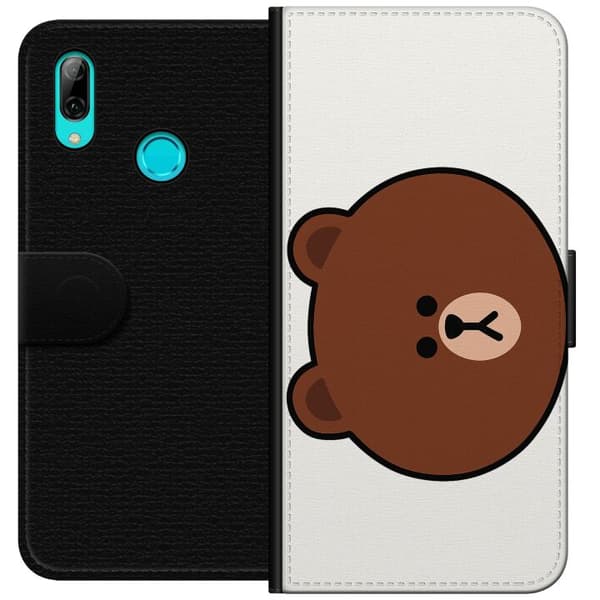 Huawei P smart 2019 Tegnebogsetui line friends brown