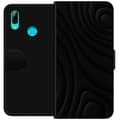 Miniatyrbild 1 av 3: Huawei P smart 2019 Plånboksfodral Black Waves