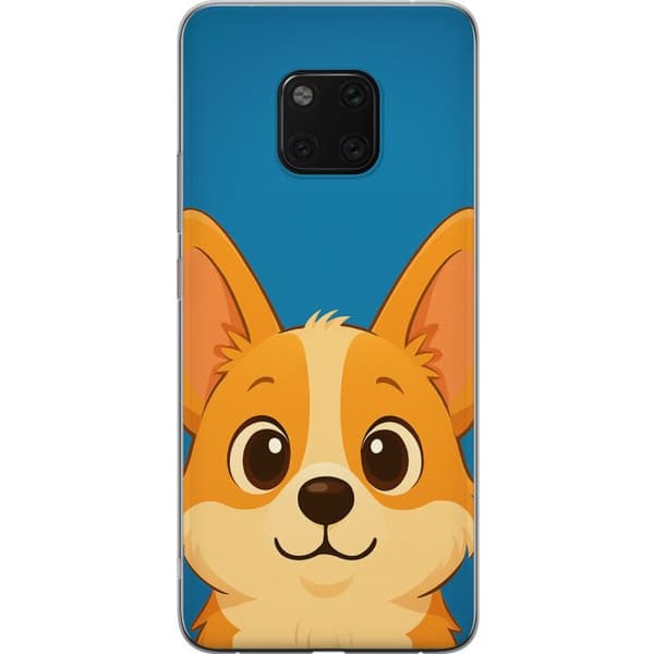 Huawei Mate 20 Pro Läpinäkyvä kuori Hello Corgi