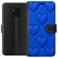 Pikkukuva 1 / 3: Huawei Mate 20 Pro Lompakkokotelo Siniset Sydämet