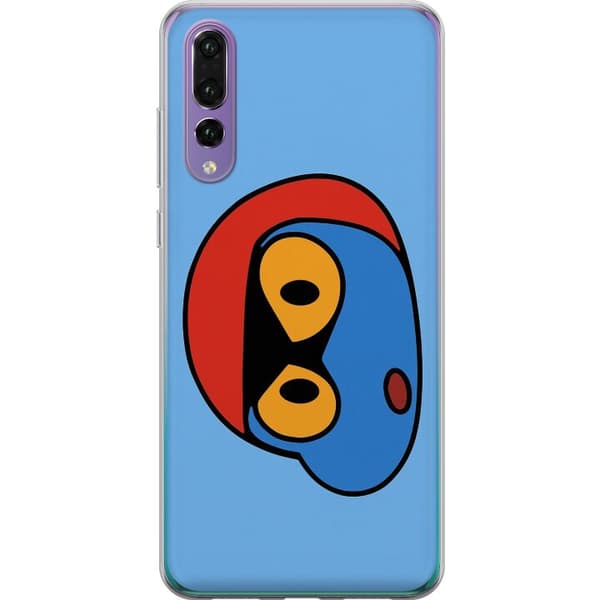 Huawei P20 Pro Gennemsigtig cover Bold Bot Head