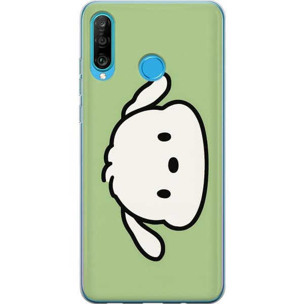Huawei P30 lite Gennemsigtig cover Snoopy Flip
