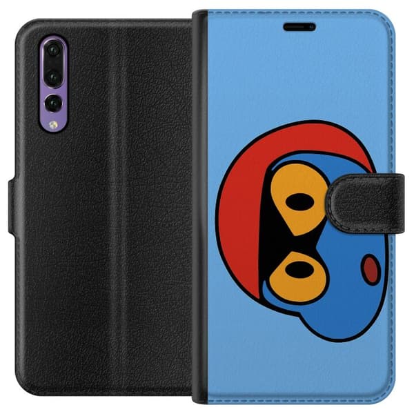 Huawei P20 Pro Tegnebogsetui Bold Bot Head