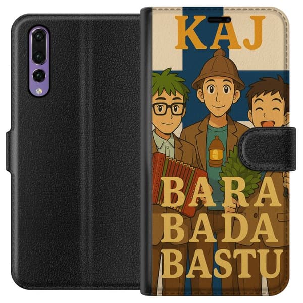Huawei P20 Pro Plånboksfodral Bara bada bastu KAJ