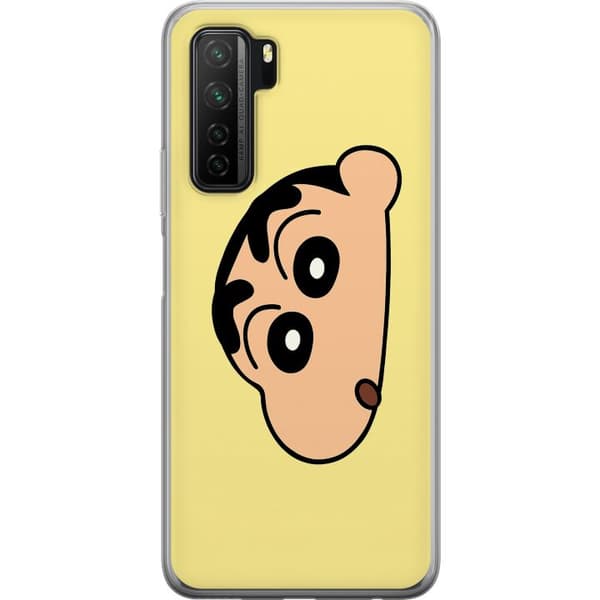 Huawei P40 lite 5G Gennemsigtig cover Peeking Shinchan