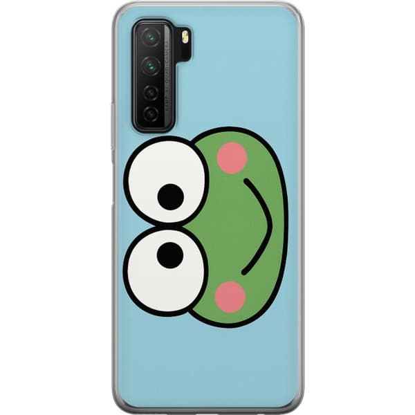 Huawei P40 lite 5G Läpinäkyvä kuori Keroppi Smile