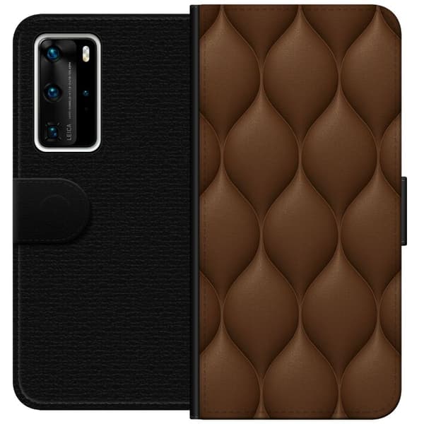 Huawei P40 Pro Plånboksfodral Cocoa Scales