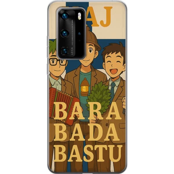 Huawei P40 Pro Gennemsigtig cover Bare tag en sauna KAJ
