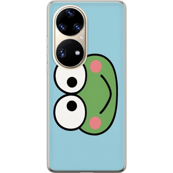 Huawei P50 Pro Läpinäkyvä kuori Keroppi Smile