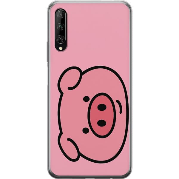 Huawei P smart Pro 2019 Gennemsigtig cover Kawaii Piggy