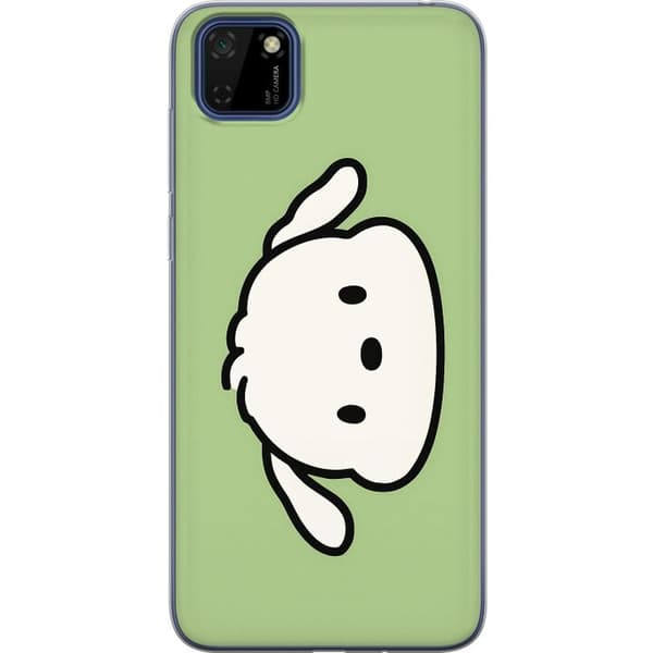 Huawei Y5p Läpinäkyvä kuori Snoopy Flip