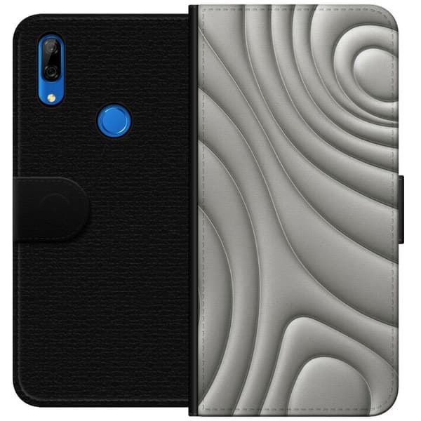 Huawei P Smart Z Plånboksfodral Silver Waves