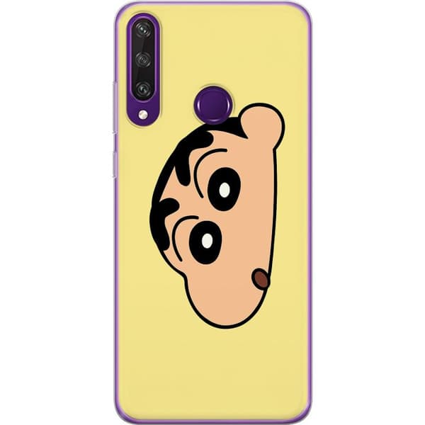 Huawei Y6p Gennemsigtig cover Peeking Shinchan