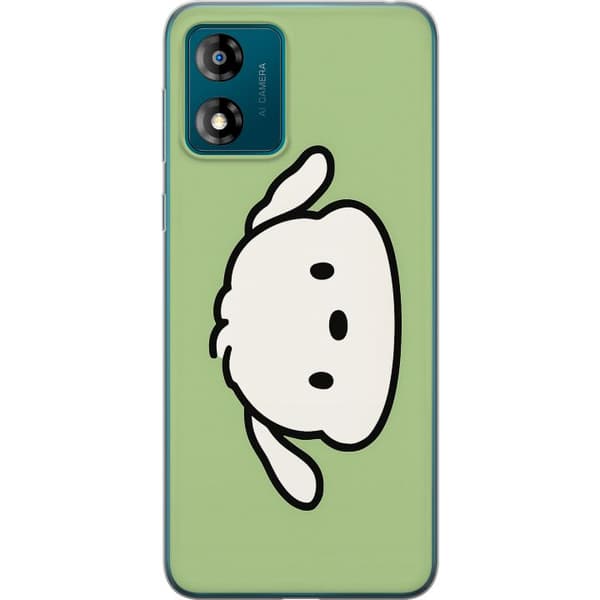 Motorola Moto E13 Gjennomsiktig deksel Snoopy Flip