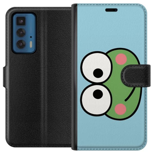 Motorola Edge 20 Pro Lommeboketui Keroppi Smile