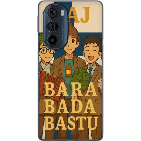Motorola Edge 30 Pro Gjennomsiktig deksel Bare ta en badstu KAJ