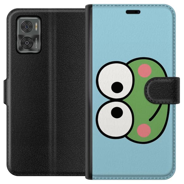 Motorola Moto E22i Lompakkokotelo Keroppi Smile