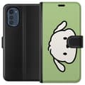 Miniatyrbild 1 av 3: Motorola Moto E32s Plånboksfodral Snoopy Flip