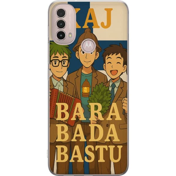 Motorola Moto E40 Gjennomsiktig deksel Bare ta en badstu KAJ