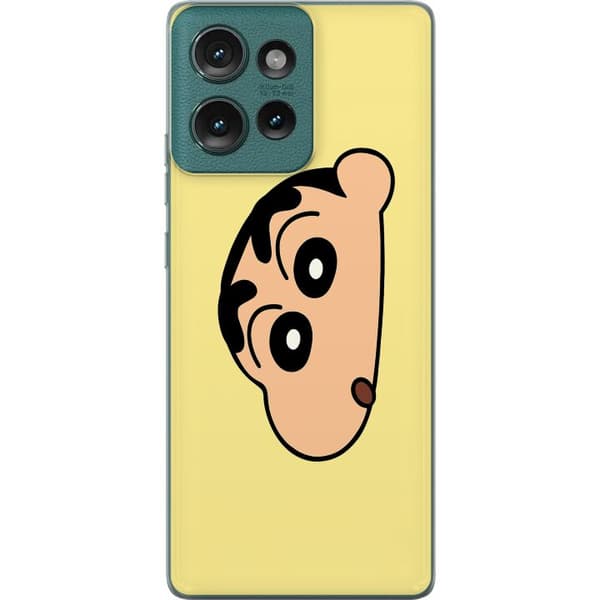 Motorola Edge 50 Läpinäkyvä kuori Peeking Shinchan