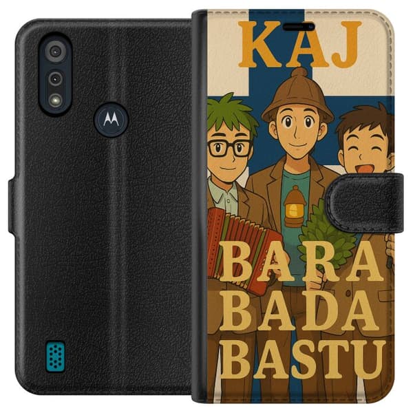 Motorola Moto E6i Lommeboketui Bare ta en badstu KAJ