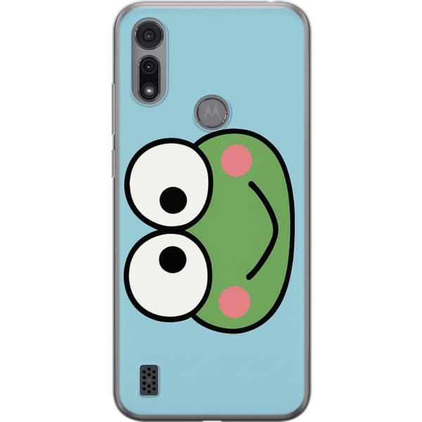 Motorola Moto E6i Gennemsigtig cover Keroppi Smile
