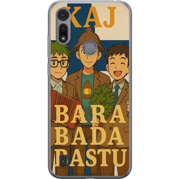 Motorola Moto E6i Genomskinligt Skal Bara bada bastu KAJ