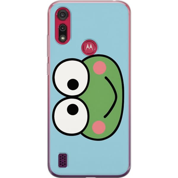 Motorola Moto E6s (2020) Läpinäkyvä kuori Keroppi Smile