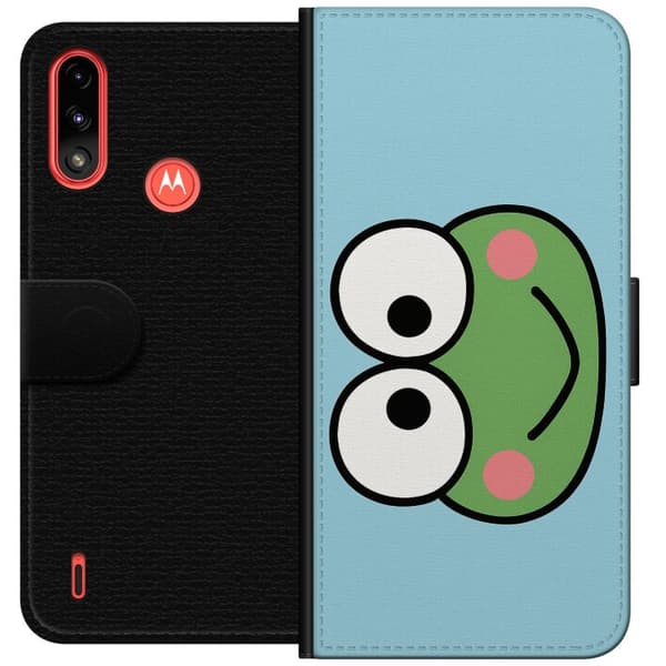 Motorola Moto E7 Power Lommeboketui Keroppi Smile