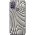 Miniatyrbild 1 av 3: Motorola Moto G10 Genomskinligt Skal Silver Waves