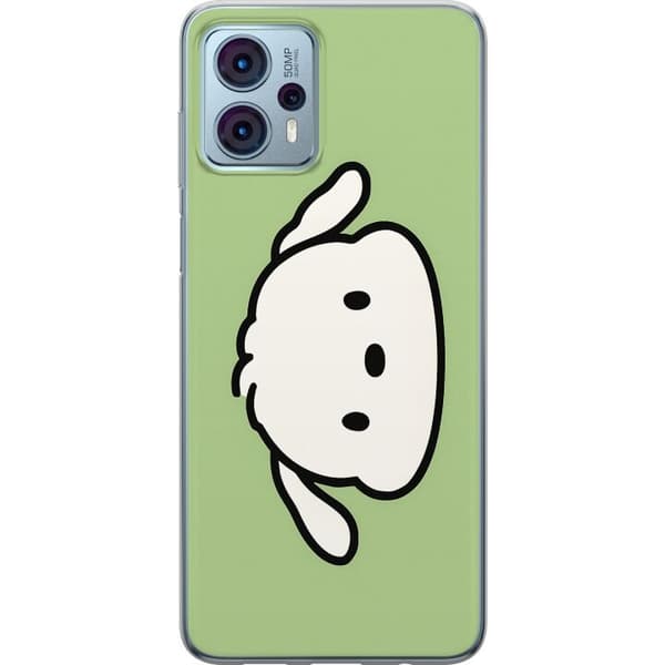 Motorola Moto G23 Läpinäkyvä kuori Snoopy Flip