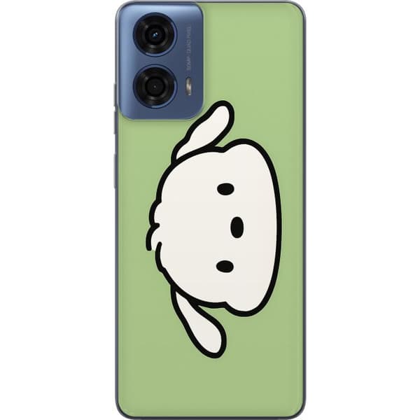 Motorola Moto G24 Läpinäkyvä kuori Snoopy Flip
