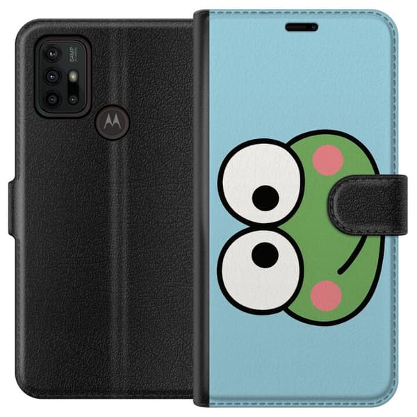 Motorola Moto G30 Tegnebogsetui Keroppi Smile