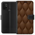 Miniatyrbillede 1 af 3: Motorola Moto G30 Tegnebogsetui Kakaoskalaer