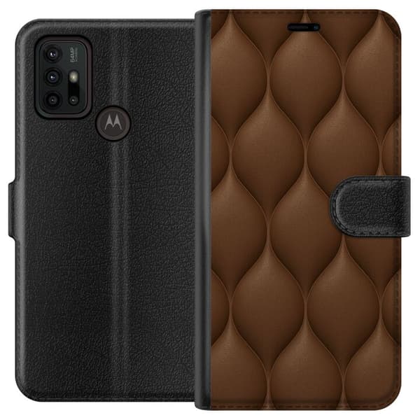 Motorola Moto G30 Tegnebogsetui Kakaoskalaer