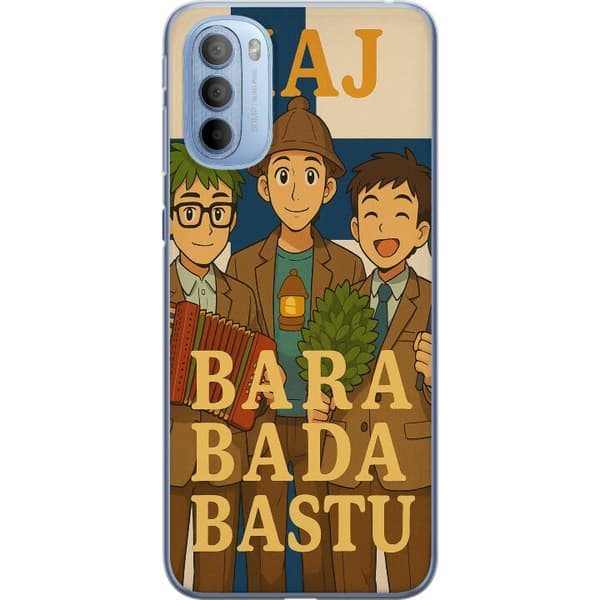 Motorola Moto G31 Genomskinligt Skal Bara bada bastu KAJ