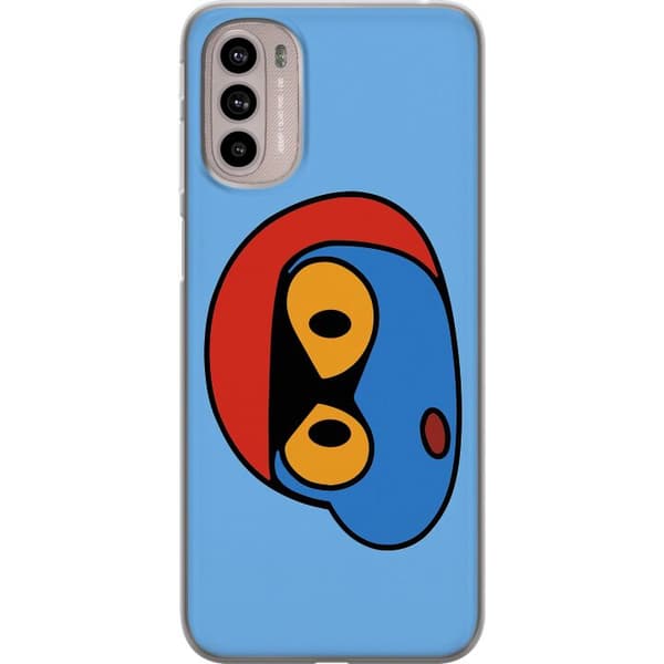 Motorola Moto G41 Genomskinligt Skal Bold Bot Head