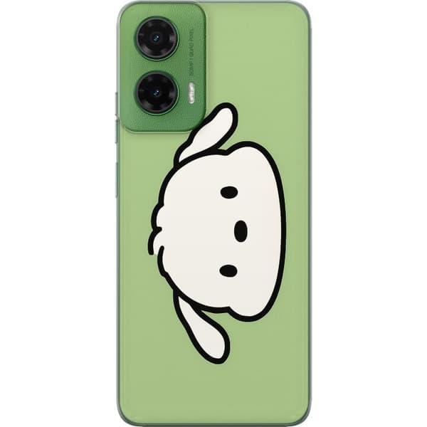Motorola Moto G35 Gjennomsiktig deksel Snoopy Flip