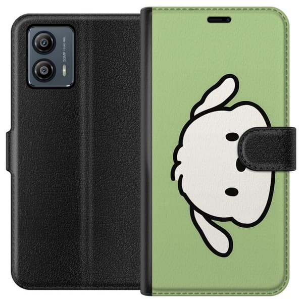 Motorola Moto G53 Plånboksfodral Snoopy Flip