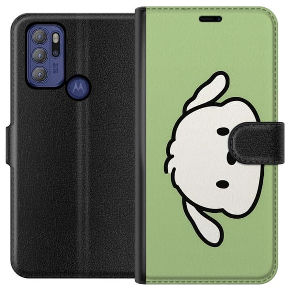 Motorola Moto G60S Plånboksfodral Snoopy Flip