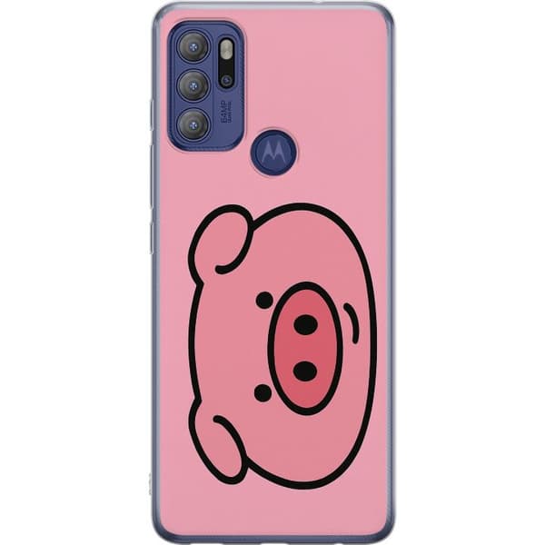 Motorola Moto G60S Genomskinligt Skal Kawaii Piggy