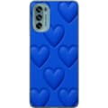 Miniatyrbild 1 av 3: Motorola Moto G62 5G Genomskinligt Skal Blue Hearts