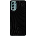 Miniatyrbillede 1 af 3: Motorola Moto G62 5G Gennemsigtig cover Sorte Bølger