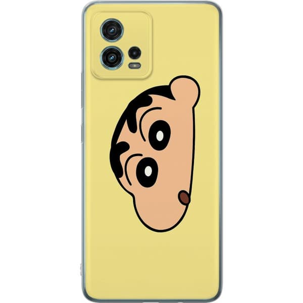 Motorola Moto G72 Genomskinligt Skal Peeking Shinchan