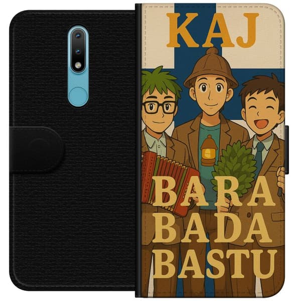 Nokia 2.4 Lommeboketui Bare ta en badstu KAJ