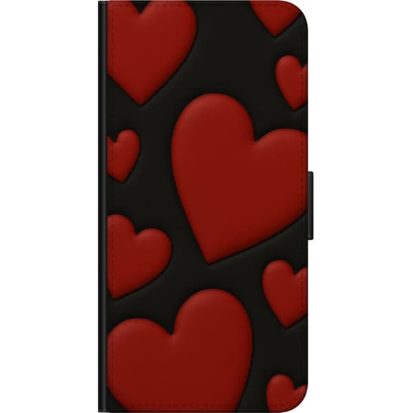 Nokia 3.4 Plånboksfodral Red Velvet Hearts