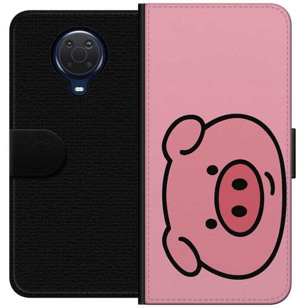 Nokia G20 Plånboksfodral Kawaii Piggy